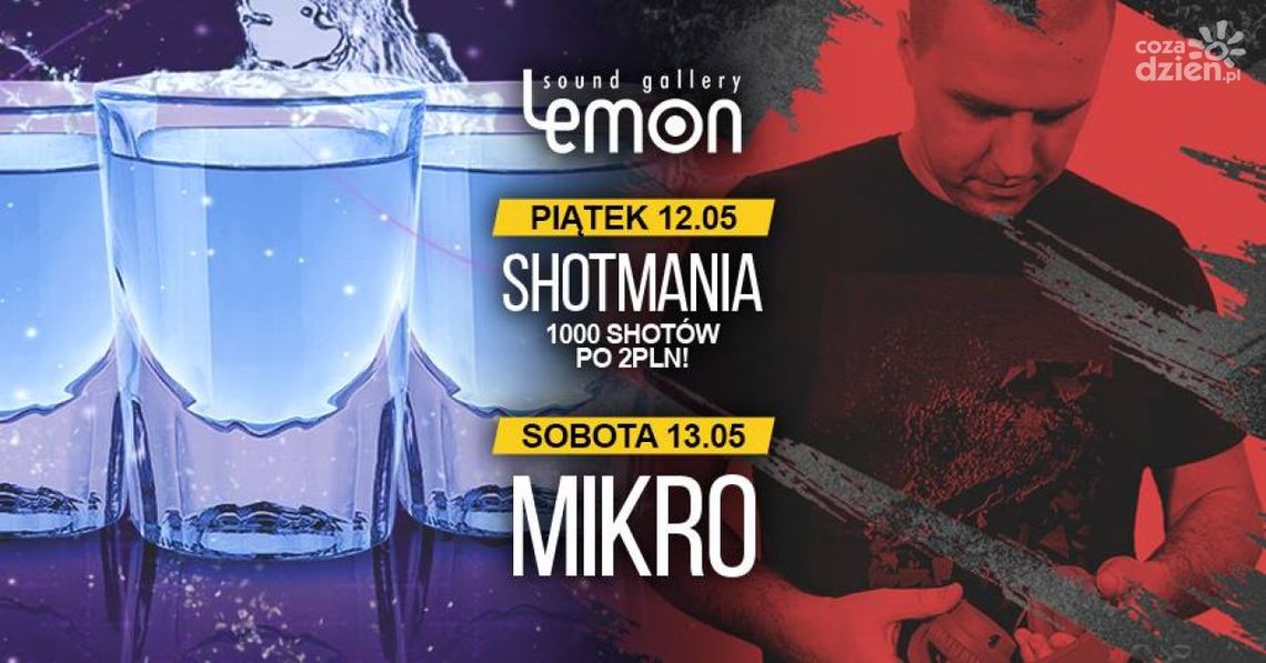 Weekend w klubie LEMON Sound Gallery