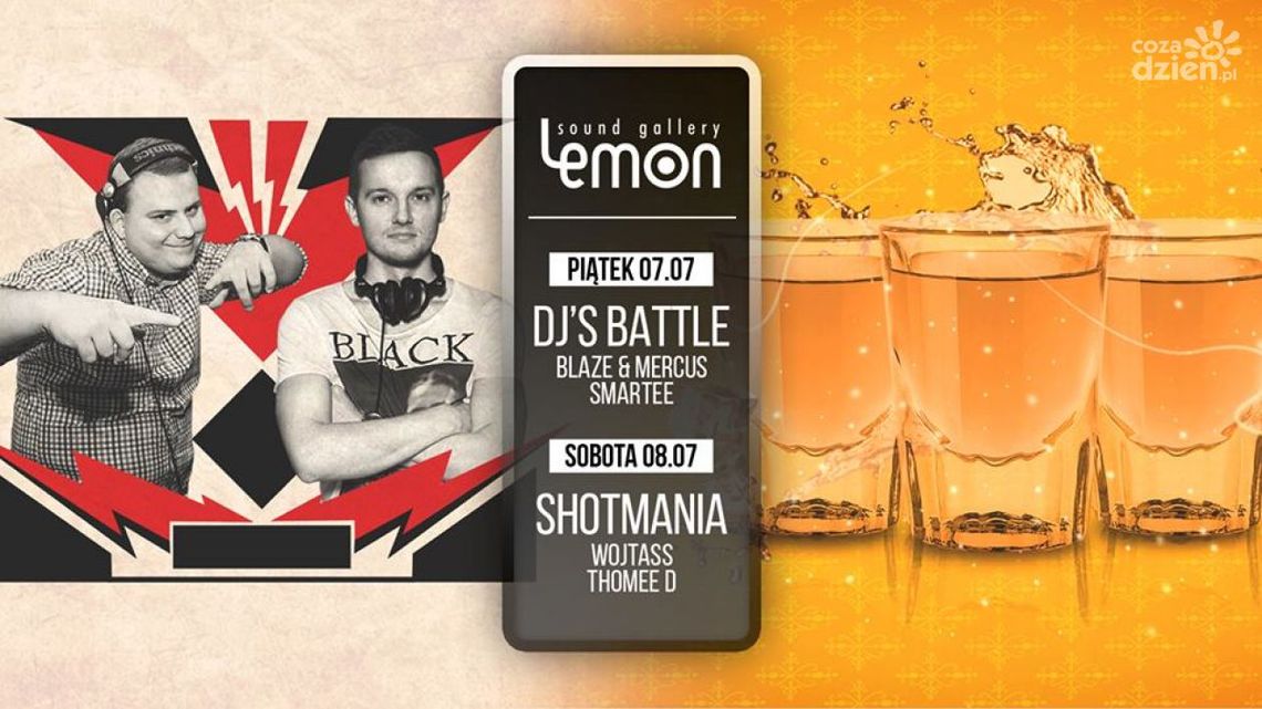Weekend w klubie LEMON Sound Gallery