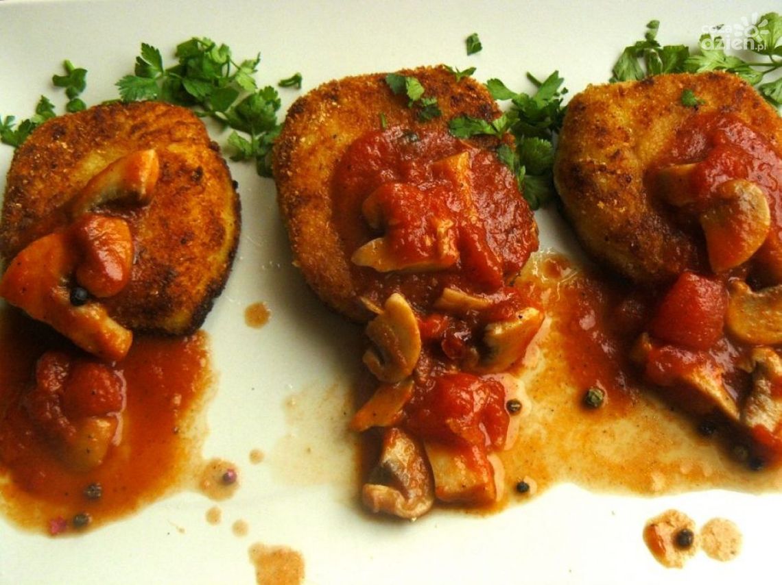 Wegeparty, czyli ziemniak w towarzystwie pieczarek i pomidorów