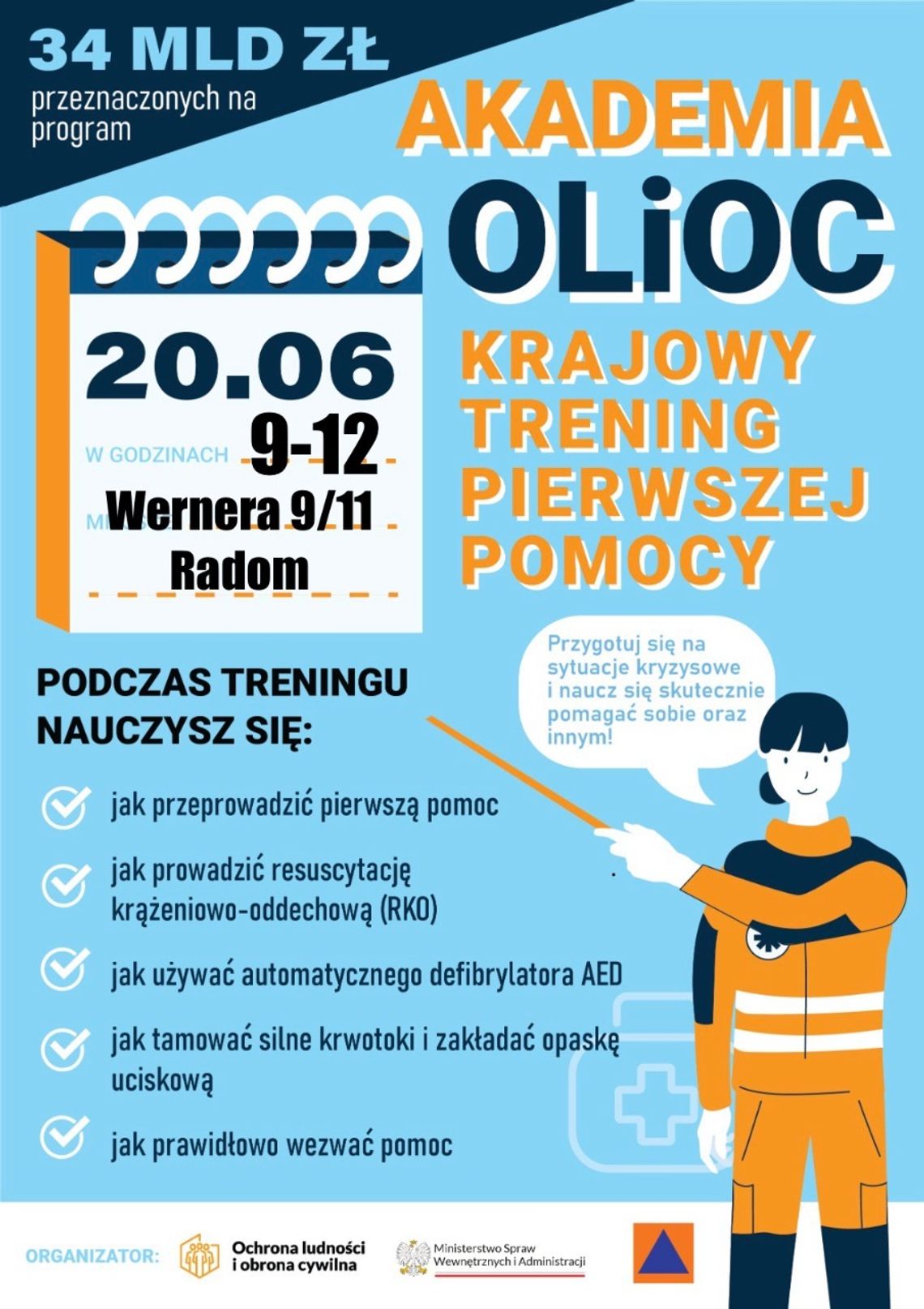 "Wernera – Ulica Bezpieczeństwa" w ramach Akademii OLIOC już w najbliższą sobotę "Wernera – Ulica Bezpieczeństwa" w ramach Akademii OLIOC już w najbliższą sobotę
