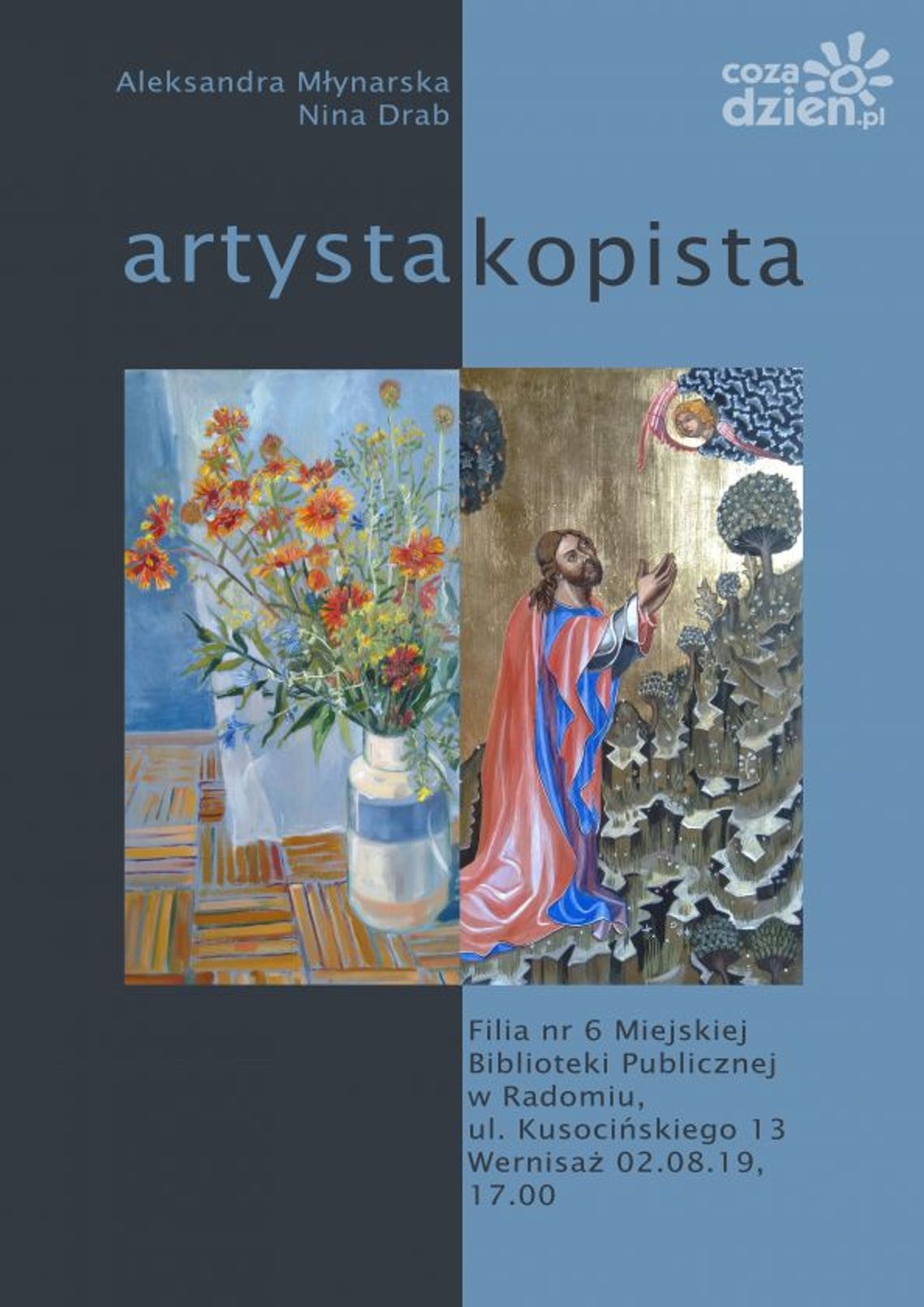 Wernisaż wystawy artysta-kopista