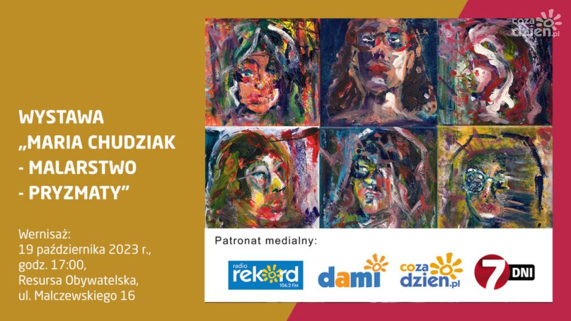 Wernisaż wystawy malarstwa Marii Chudziak Wernisaż wystawy malarstwa Marii Chudziak