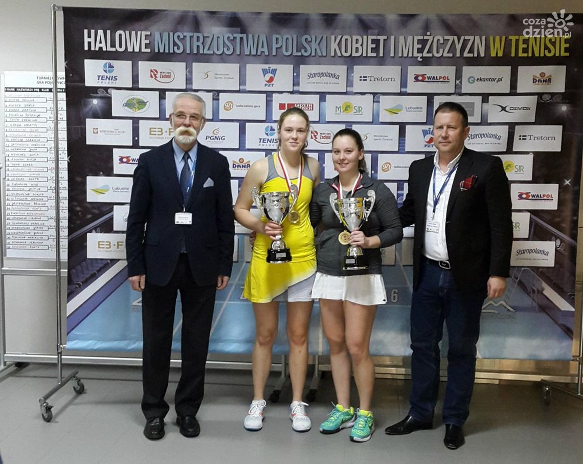 Weronika Domagała Mistrzynią Polski Kobiet w deblu