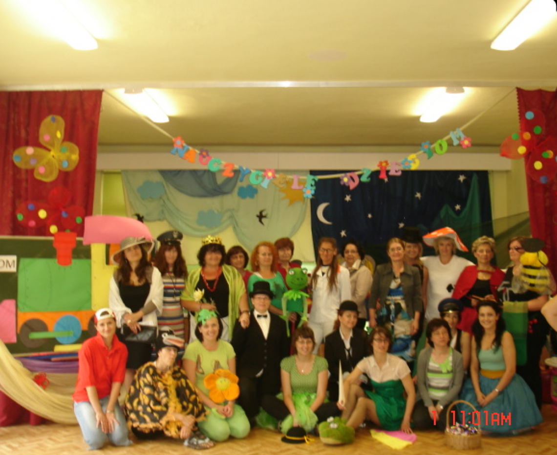 "Wesoły pociąg" w PP 19