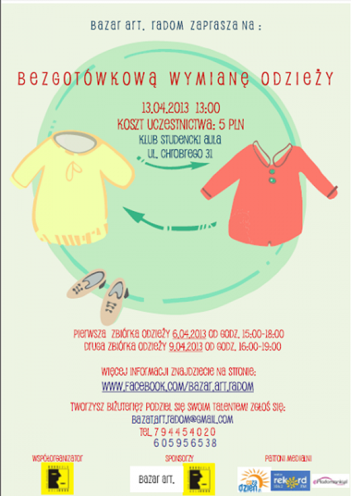 Weź udział w bezgotówkowej wymianie odzieży!