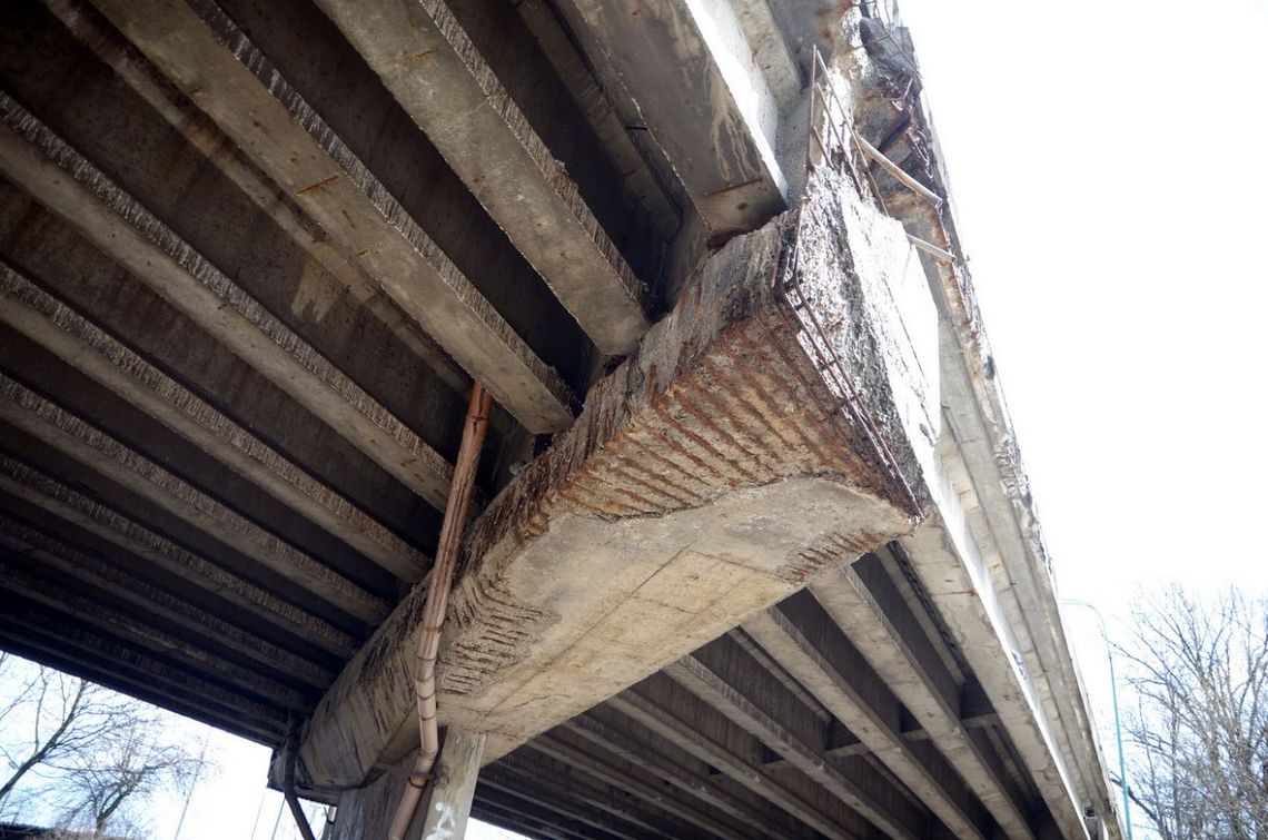 Wiadukt na ul. Żeromskiego w ruinie?