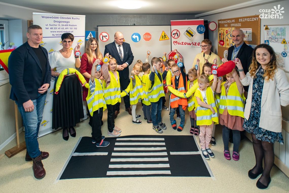 "Widoczny i bezpieczny przedszkolak" w Makowcu