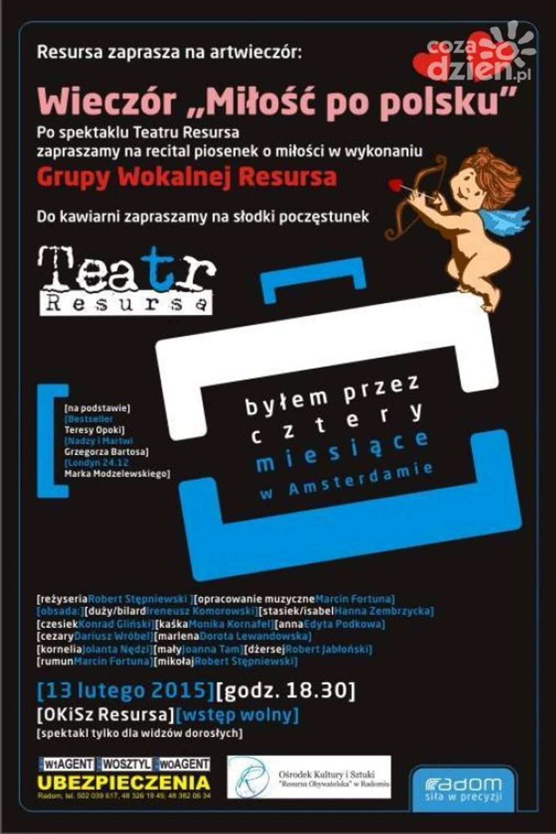 Wieczór "Miłość po polsku" w Resursie Wieczór "Miłość po polsku" w Resursie