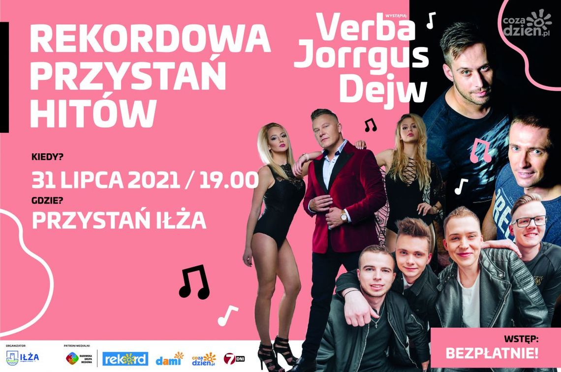 Wieczorem rusza Rekordowa Przystań Hitów