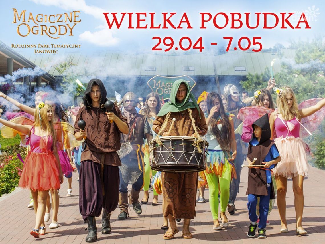 Wielka Pobudka w Magicznych Ogrodach