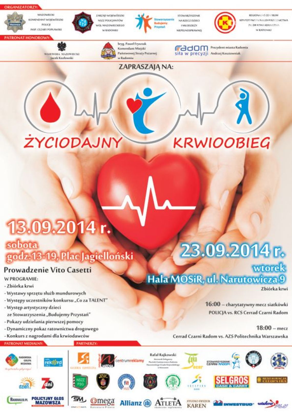 Wielka zbiórka krwi połączona z festynem