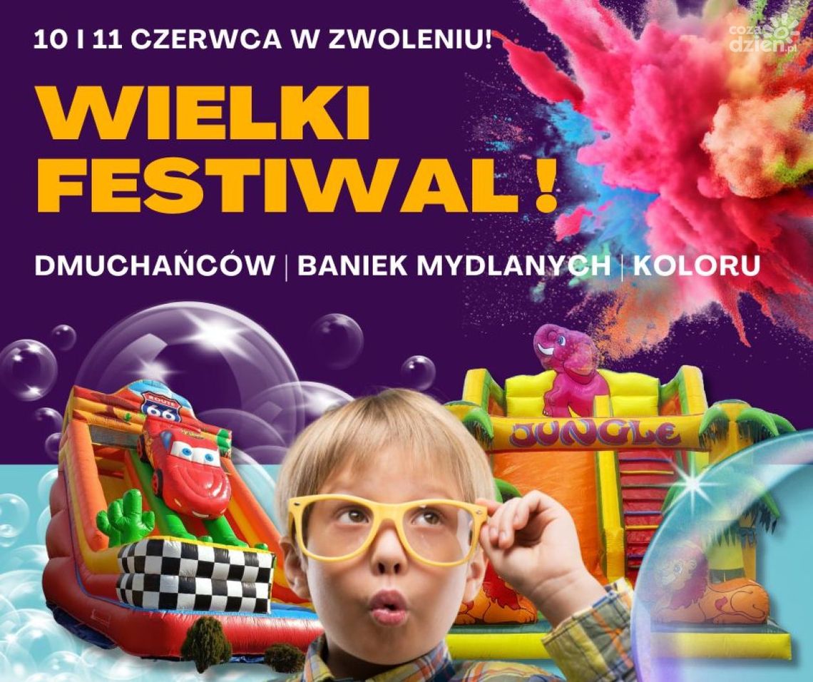 Wielki festiwal w Zwoleniu nad zalewem Wielki festiwal w Zwoleniu nad zalewem