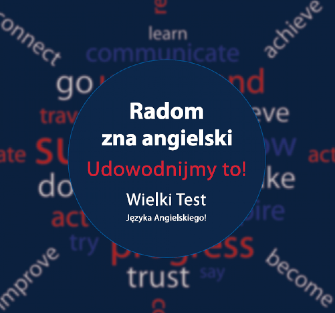 Wielki test - Radom zna angielski!