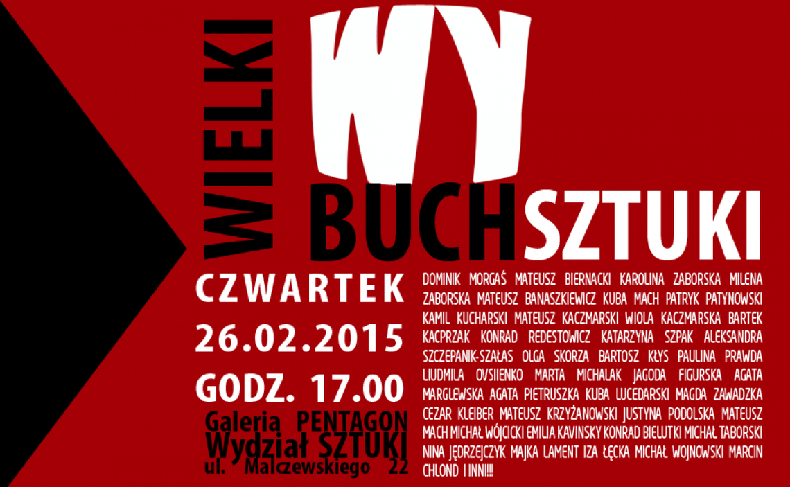 Wielki wybuch sztuki w galerii PENTAGON!