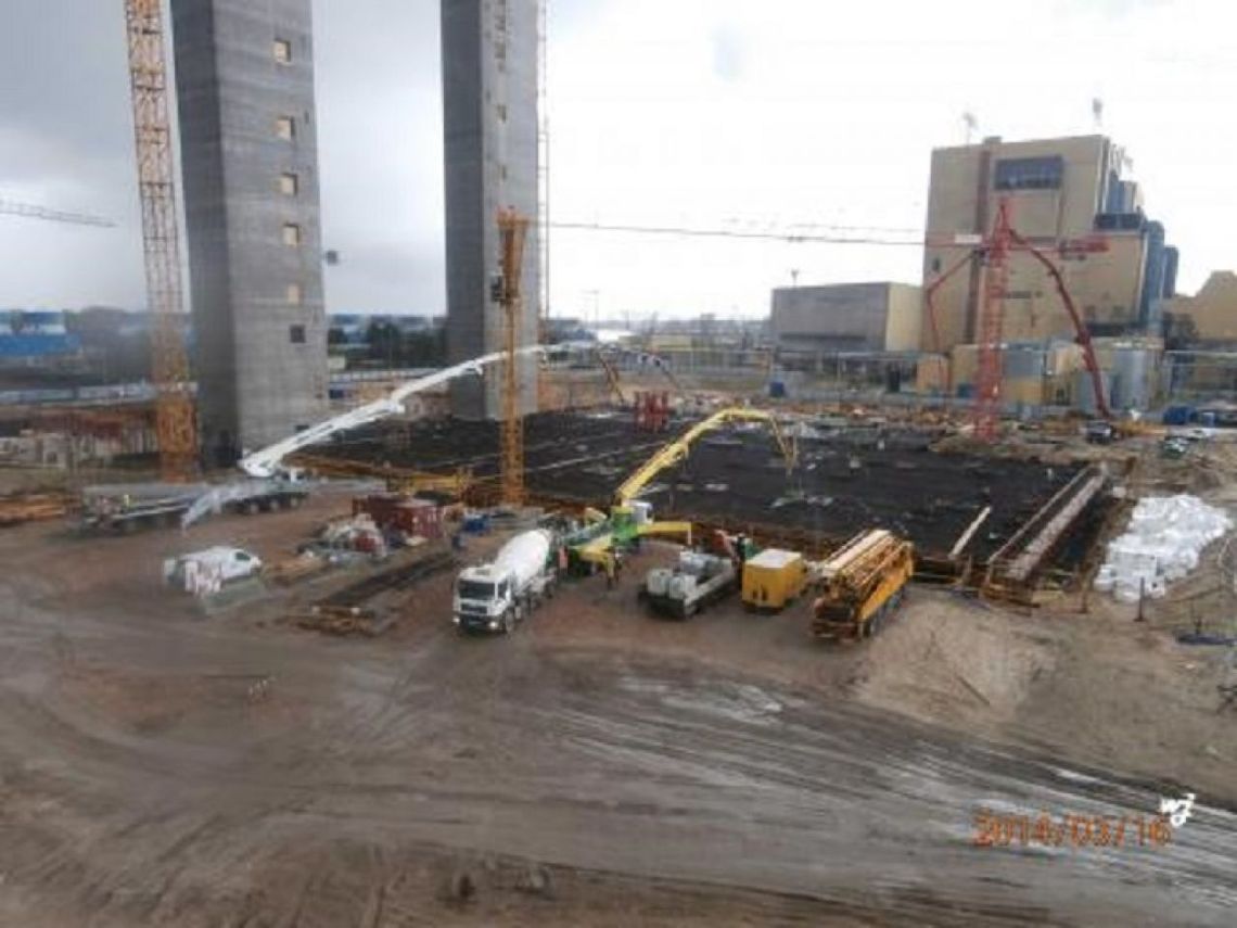 Wielkie betonowanie w elektrowni Kozienice