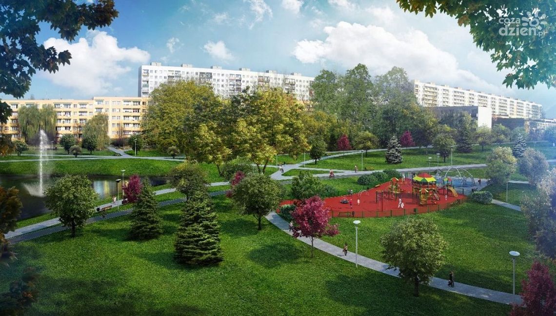 Wiemy, jak będzie wyglądał park na Ustroniu Wiemy, jak będzie wyglądał park na Ustroniu