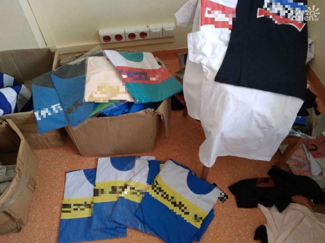 Wierzbica. Policja zabezpieczyła podróbki