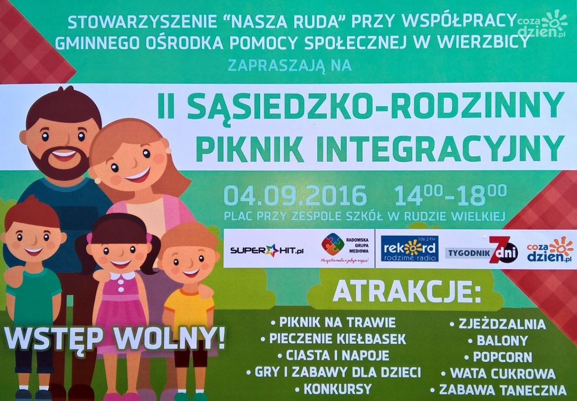 WIERZBICA. Rodzinny piknik integracyjny WIERZBICA. Rodzinny piknik integracyjny