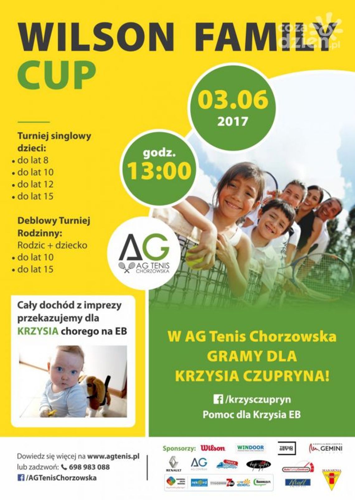 Wilson Family Cup w AG Tenis