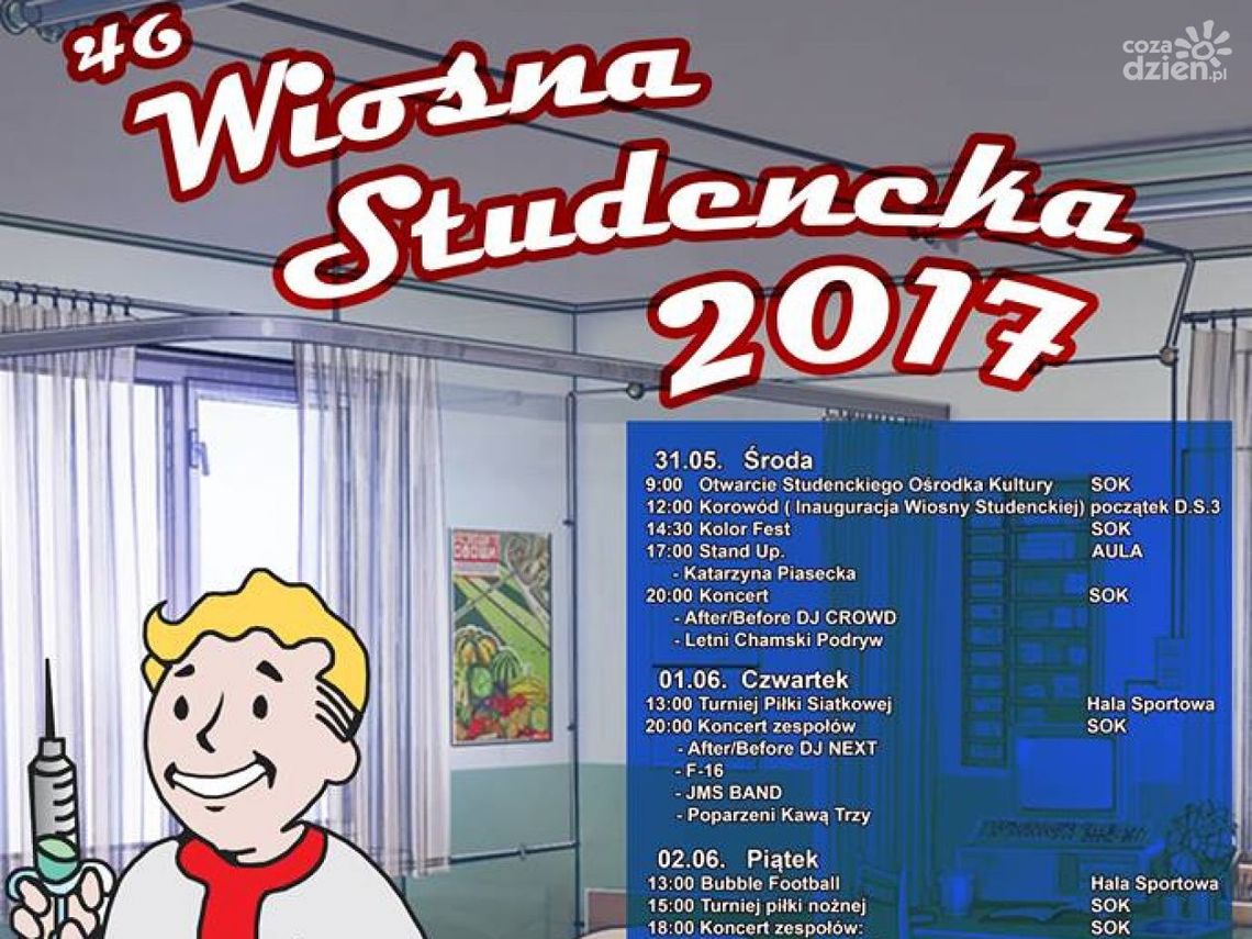 Wiosna studencka. Zobacz, co się będzie działo!