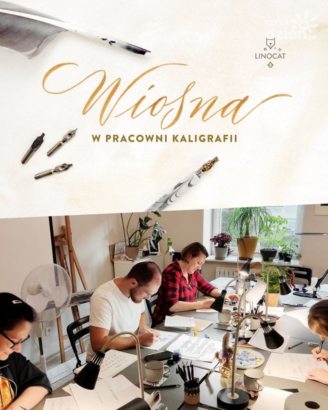 Wiosna w pracowni kaligrafii Wiosna w pracowni kaligrafii