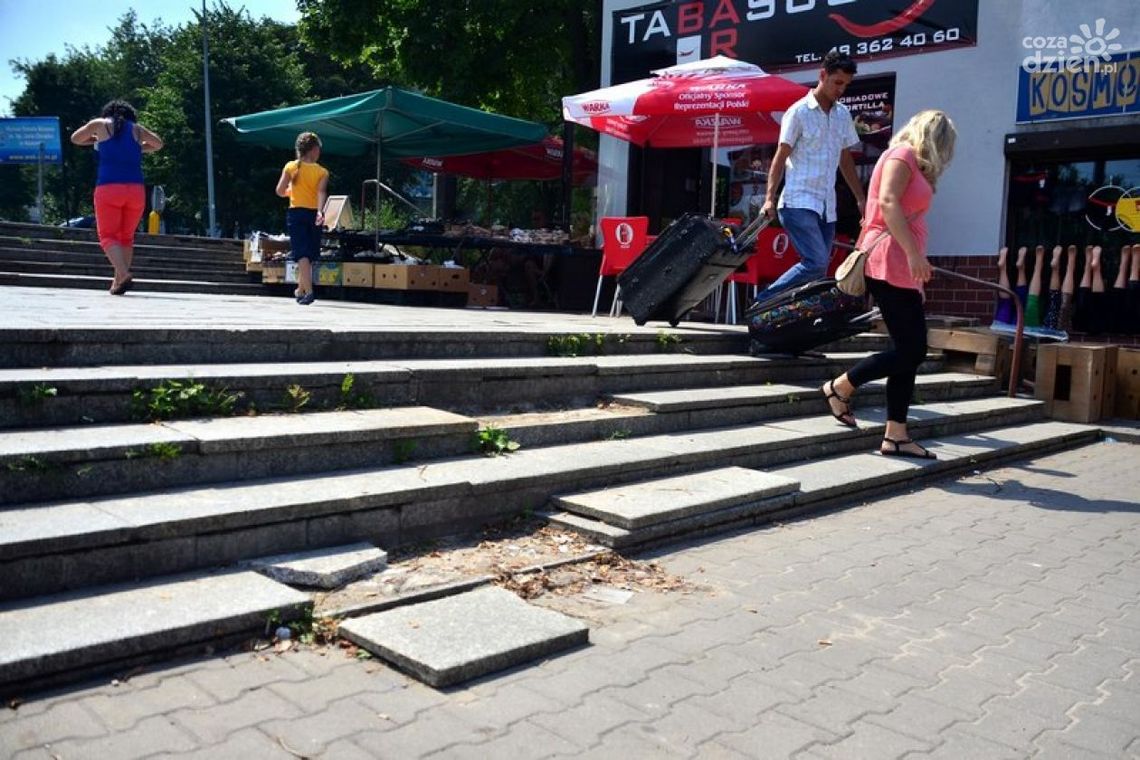 Witamy... zrujnowanymi schodami!