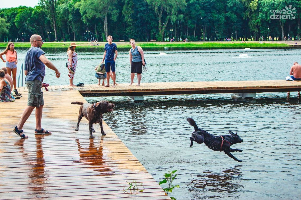 Woda na Borkach zdatna do kąpieli