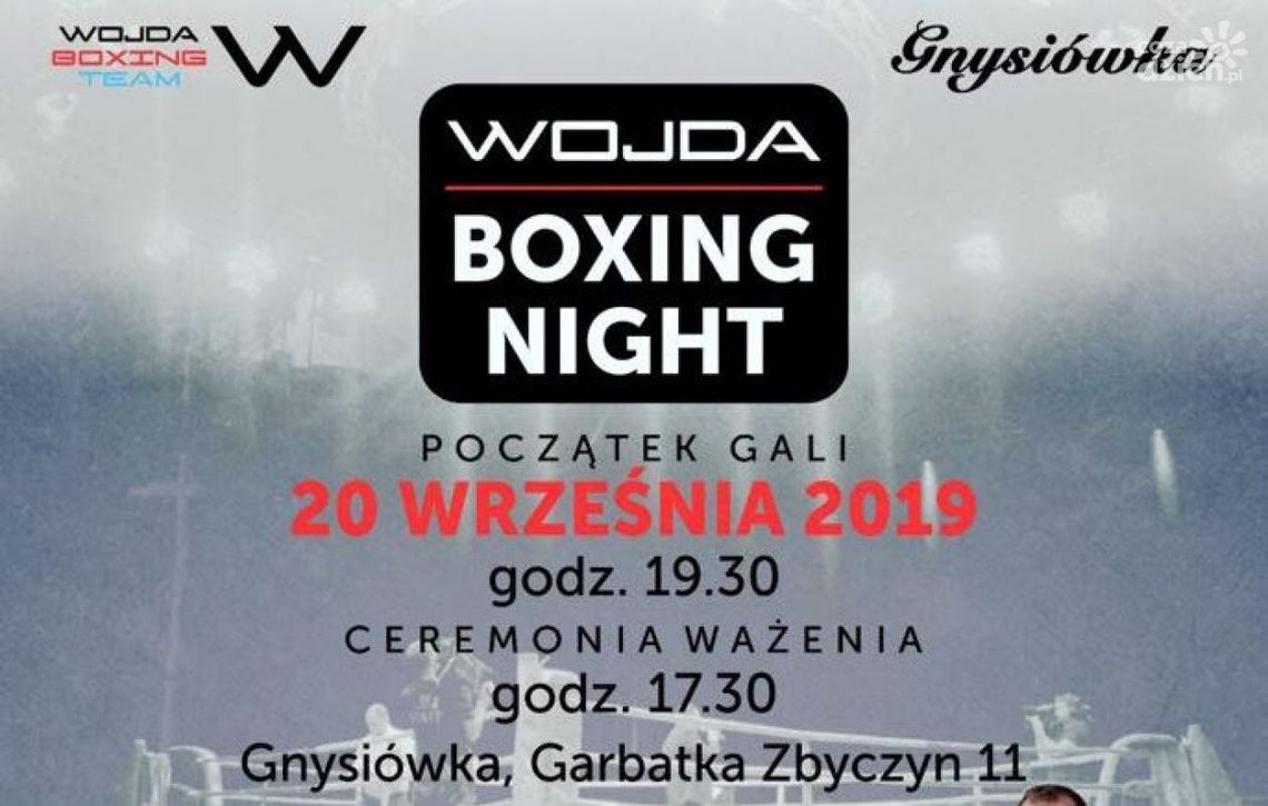 Wojda Boxing Night - gala "białych kołnierzyków" w Garbatce