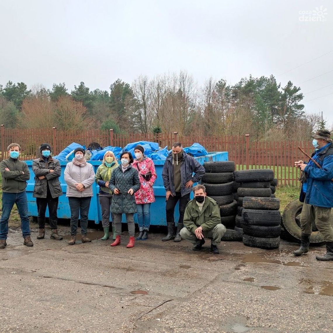 Wolontariusze Stowarzyszenia Polska 2050 wzięli sprawy w swoje ręce