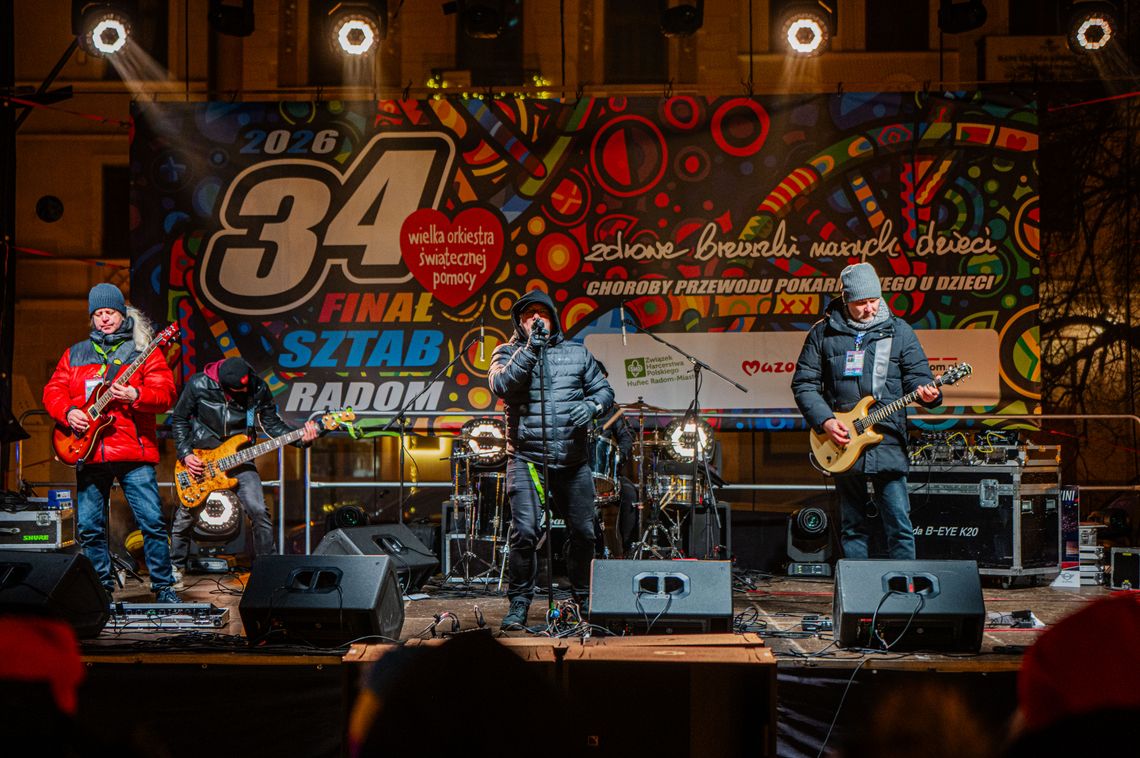 WOŚP 2026 w Radomiu. Sztab podał, ile pieniędzy zebrano WOŚP 2026 w Radomiu. Sztab podał, ile pieniędzy zebrano