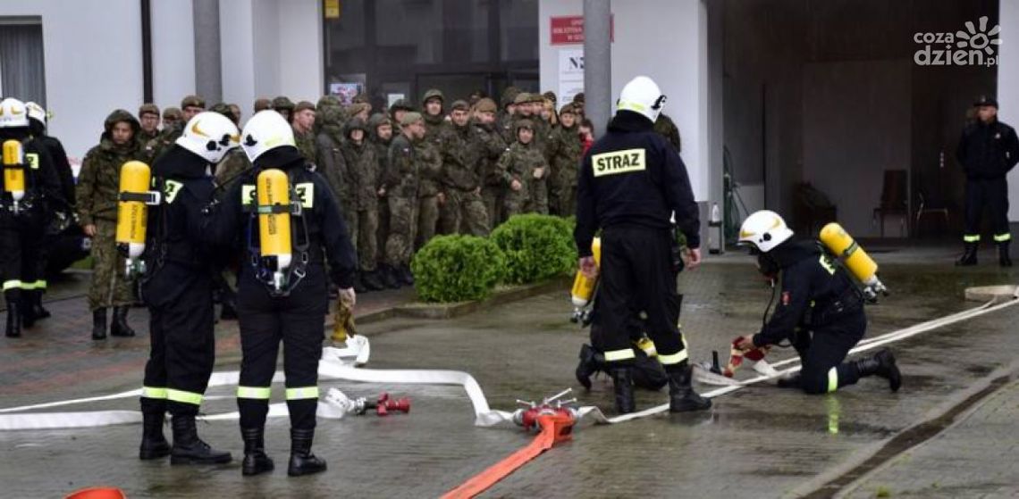 WOT i OSP Gózd i Kiedrzyn na wspólnych ćwiczeniach
