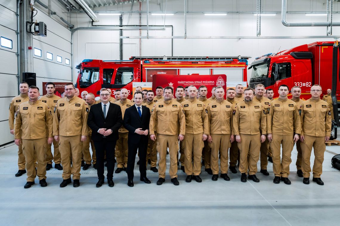 Wsparcie dla jednostek PSP z regionu