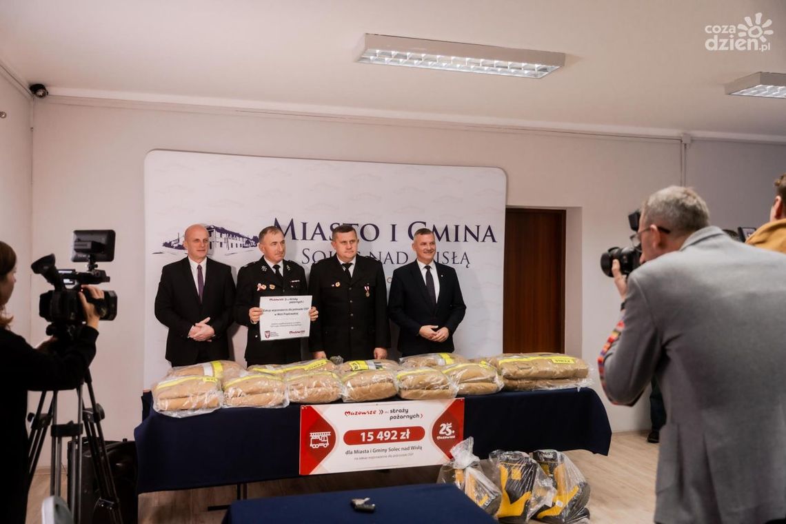 Wsparcie dla OSP z gminy Solec nad Wisłą