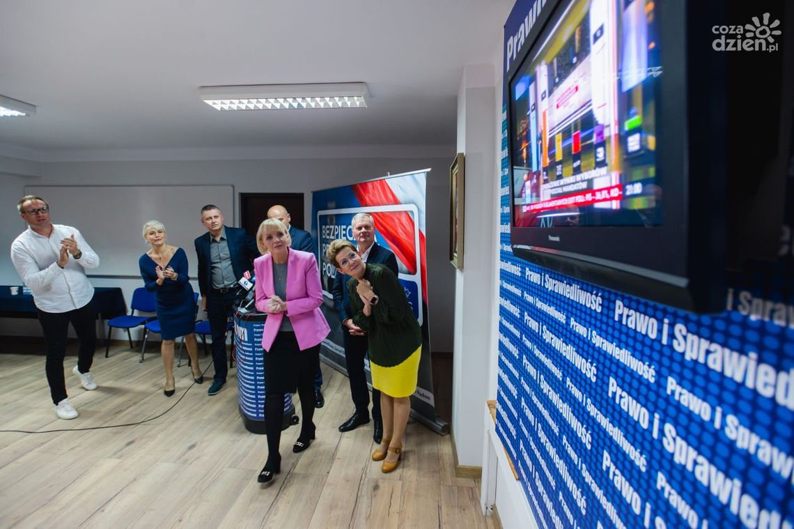 Wybory 2023. Radość Prawa i Sprawiedliwości