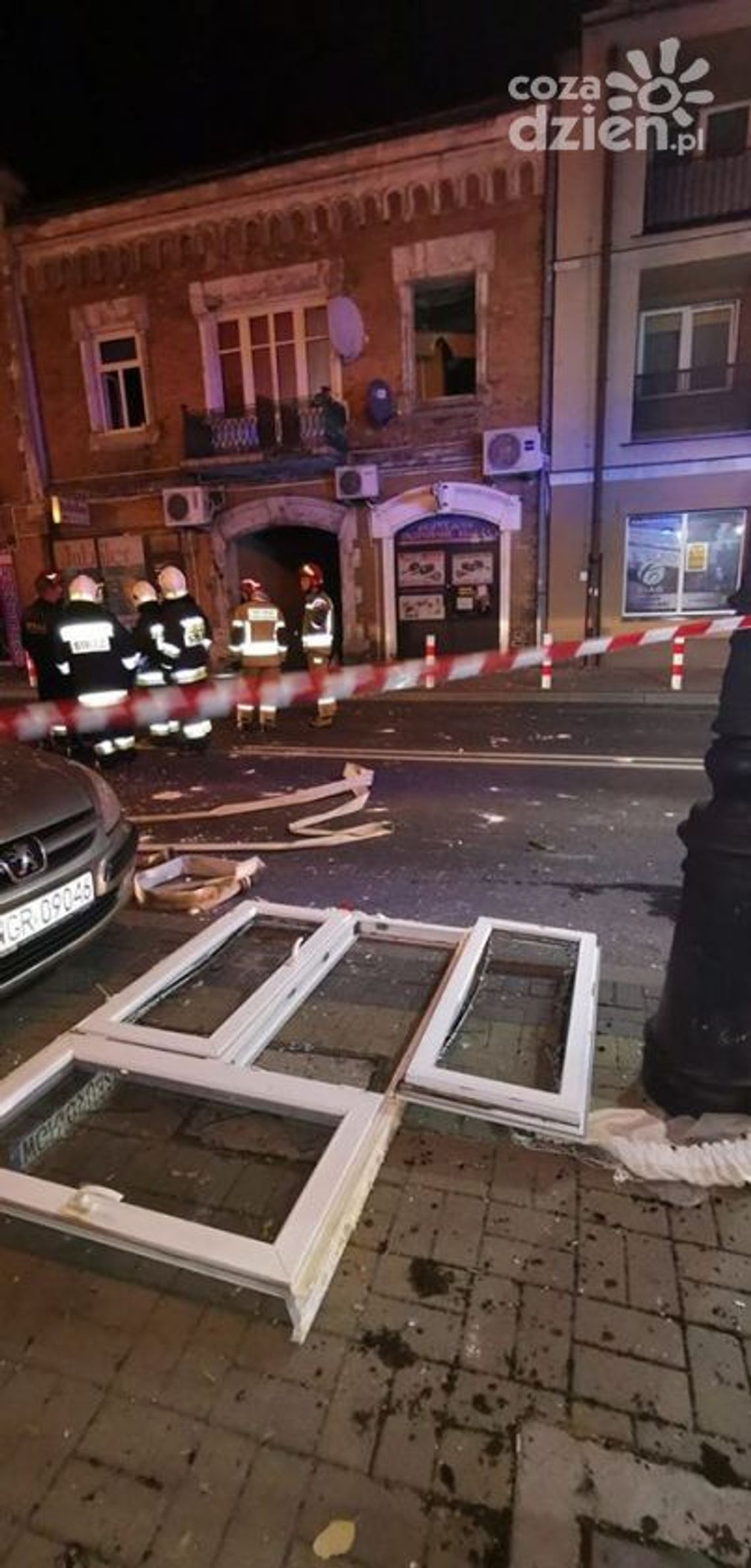 Wybuch butli z gazem w Grójcu. 71-latka z poparzeniami w szpitalu 