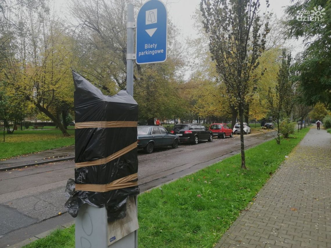 Wybuch parkometru na Plantach