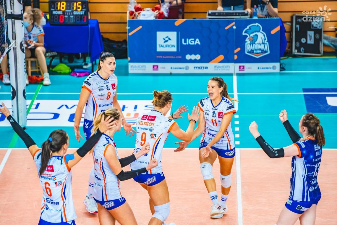 Wygrana E.Leclerc Moya Radomki Radom na inaugurację Tauron Ligi