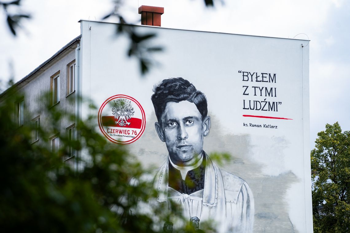 Wyjątkowy mural dla wyjątkowego kapłana