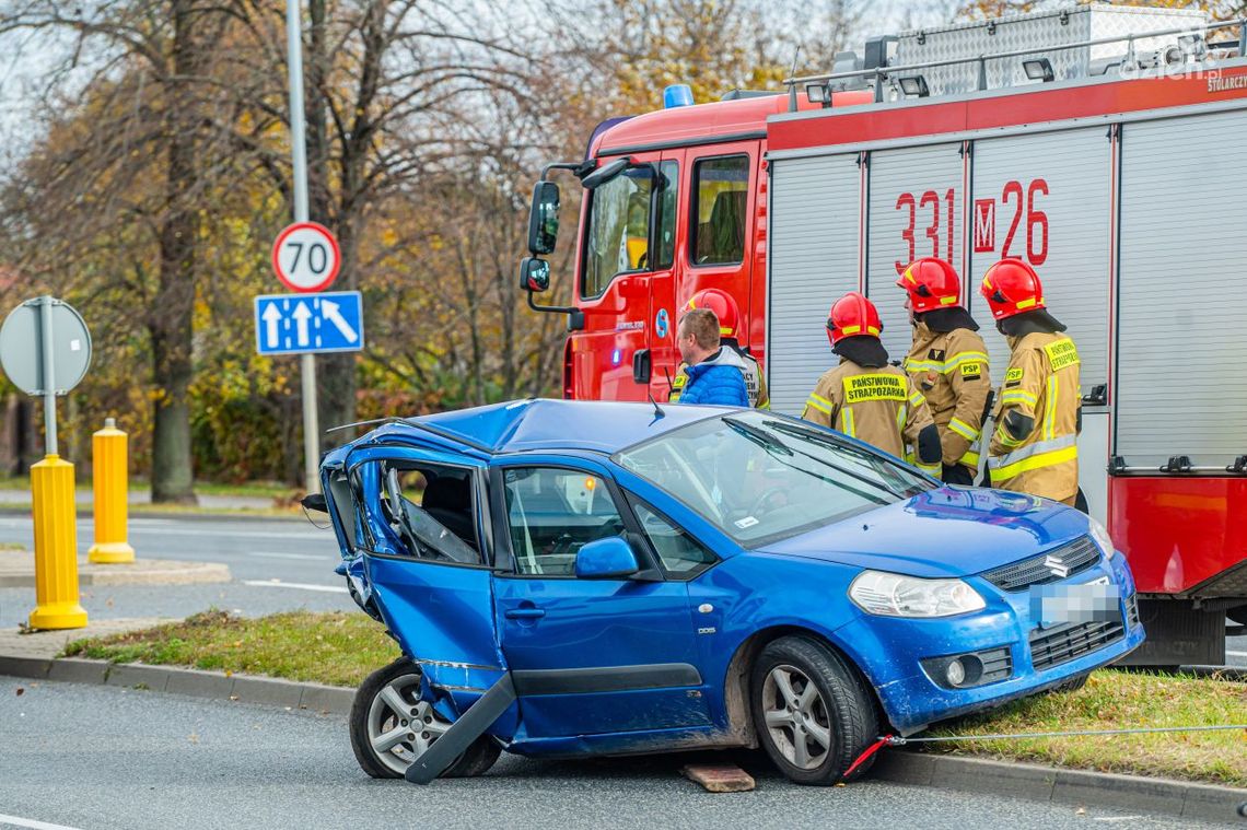 Wypadek na Czarnieckiego/Kapturska 