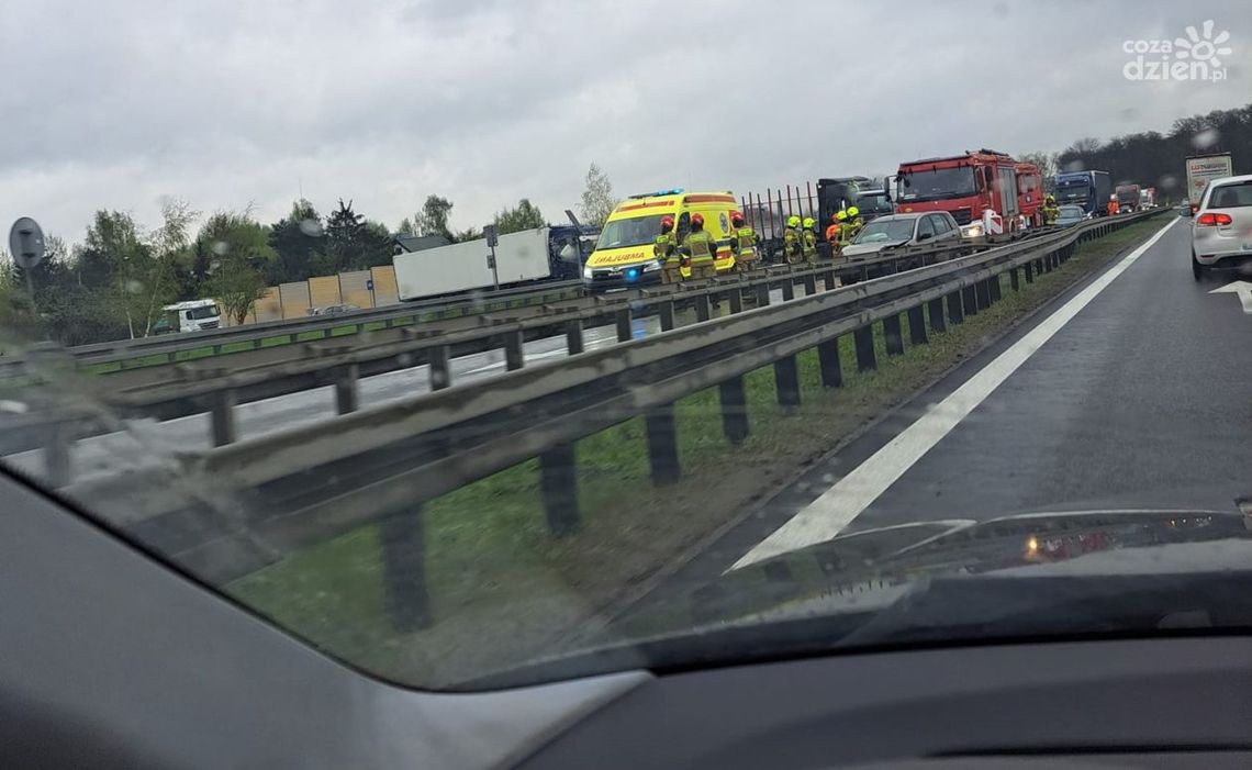 Wypadek na DK50 w Grójcu Wypadek na DK50 w Grójcu