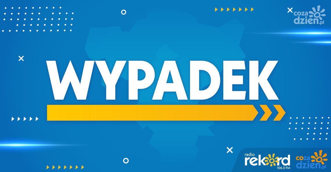 Wypadek na krajowej 9. Są poszkodowani Wypadek na krajowej 9. Są poszkodowani