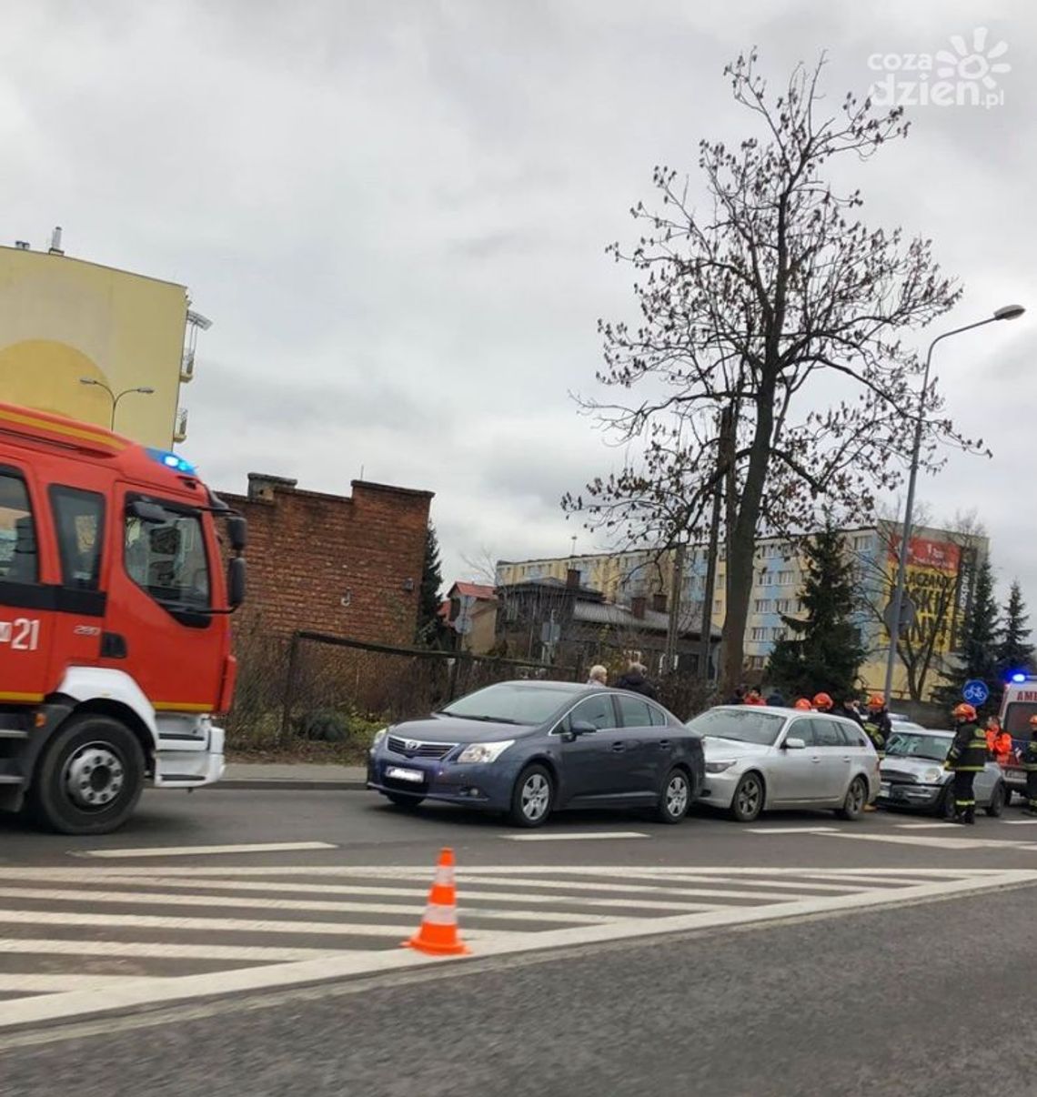 Wypadek na Limanowskiego. Jedna osoba poszkodowana Wypadek na Limanowskiego. Jedna osoba poszkodowana