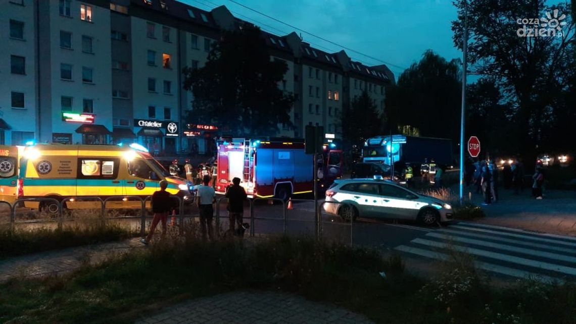 Wypadek na Limanowskiego. Uwaga kierowcy, droga jest zablokowana!