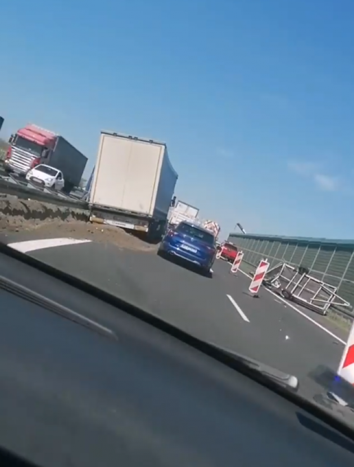 Wypadek na S7. Droga do Warszawy zablokowana 