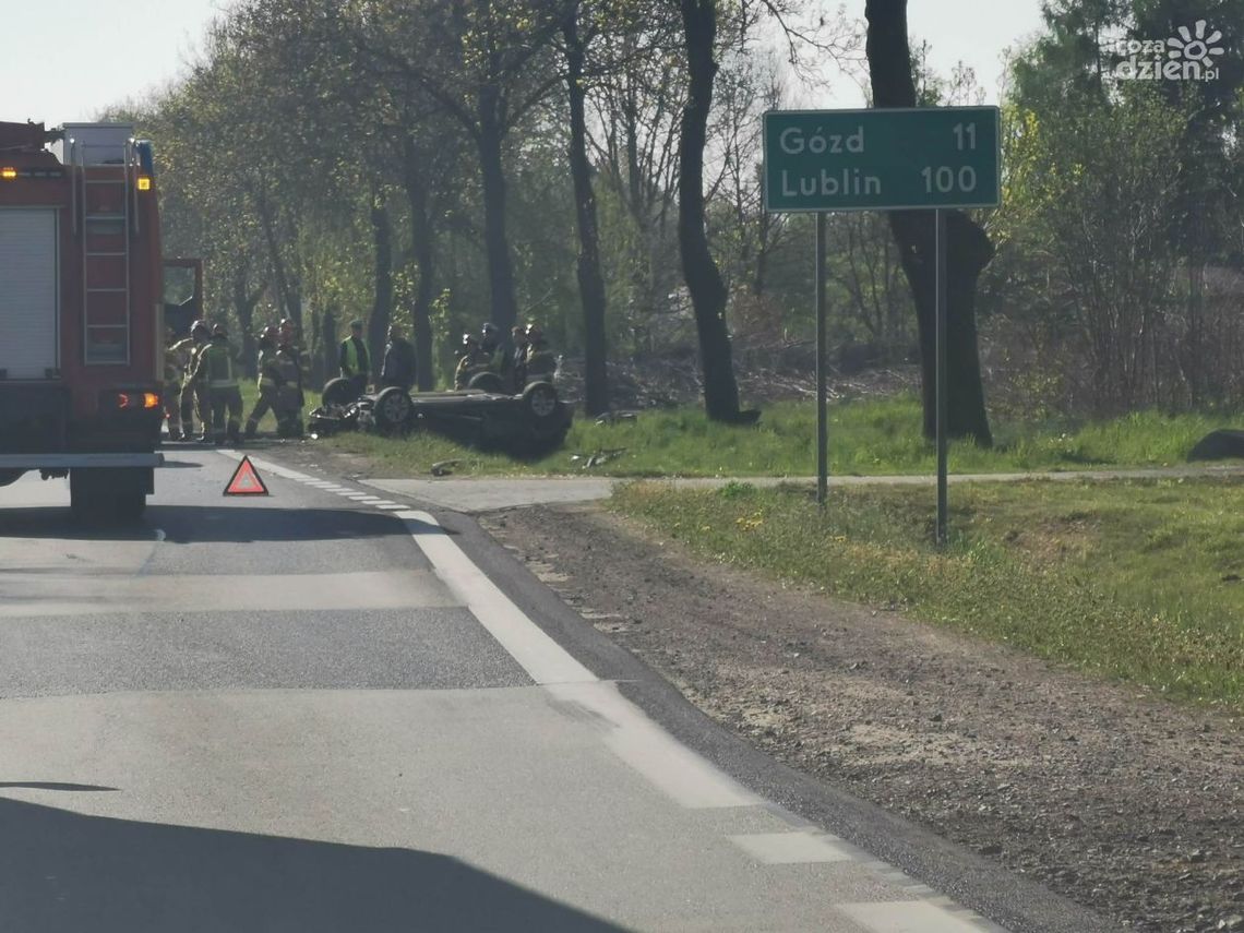 Wypadek na Sadkowie. Dziecko wśród poszkodowanych