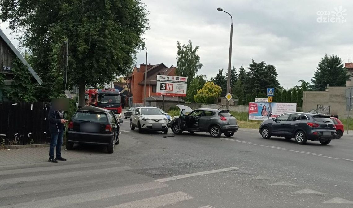 Wypadek na skrzyżowaniu Wernera/Chłodna