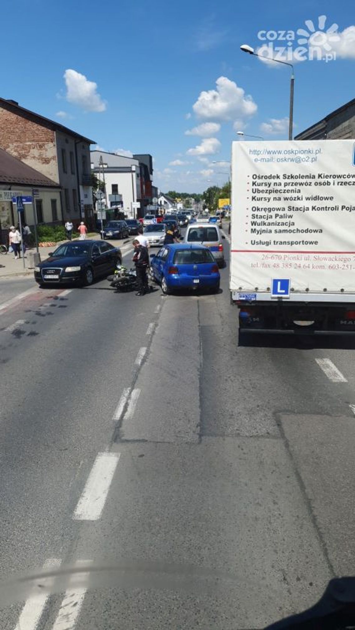 Wypadek na Słowackiego 