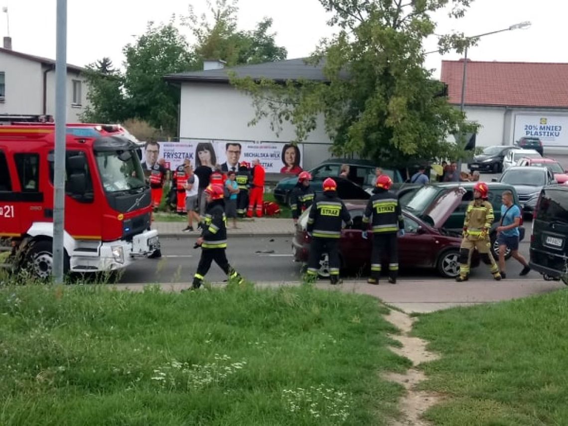 Wypadek na ul. Głównej