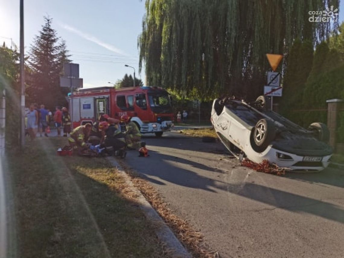 Wypadek na ul. Langiewicza