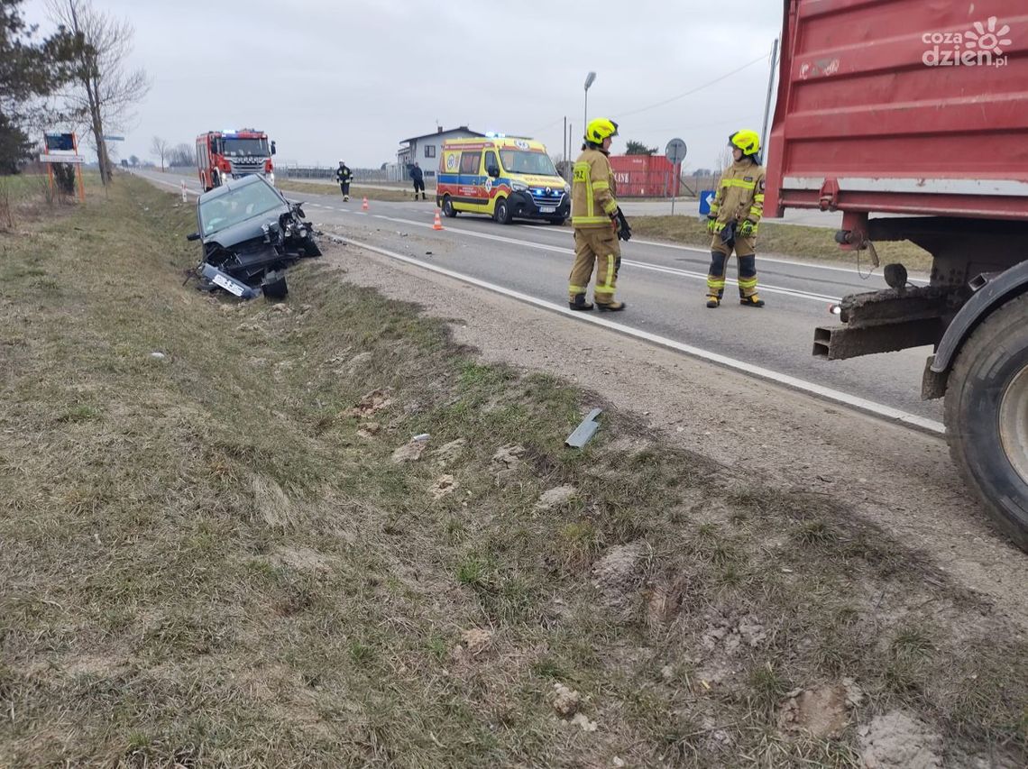 Wypadek na ul. Radomskiej w Wierzbicy